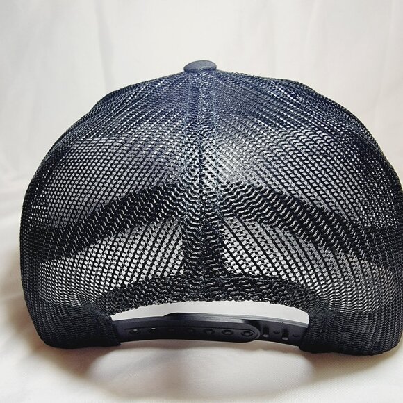 Bar and Shield Harley Motorcycle Flat Bill Snapback Direct Embroidered… - Picture 5 of 5